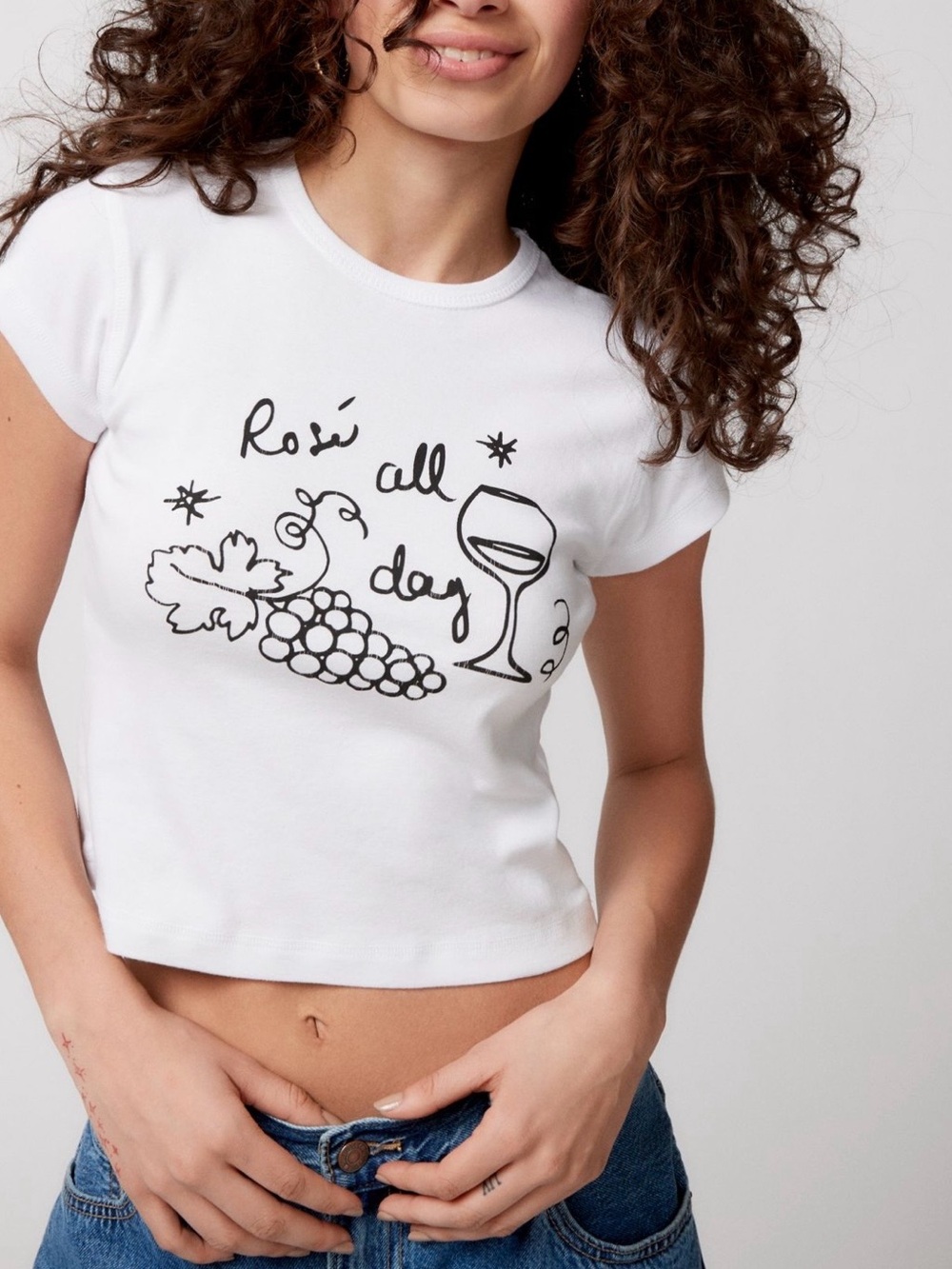 Urban Outfitters “Rosé All Day” Shirt